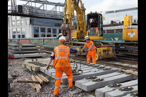 Network Rail undertook more than 200 engineering projects with a total value of £70m over the four-day Easter period.